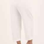 Spodnie kuloty eleganckie białe (11)