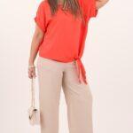 elegancka-bluzka-damska-z-krotkim-rekawem-koralowa (8)