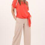 elegancka-bluzka-damska-z-krotkim-rekawem-koralowa (9)
