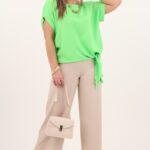 elegancka-bluzka-damska-z-krotkim-rekawem-zielona (8)