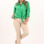 koszula-damska-gładka-zielona (3)