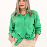 koszula-damska-gładka-zielona (4)
