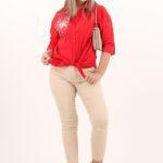 koszula-damska-oversize-ze-zdobieniem-czerwona (8)