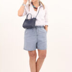 Spodenki jeansowe damskie plus size
