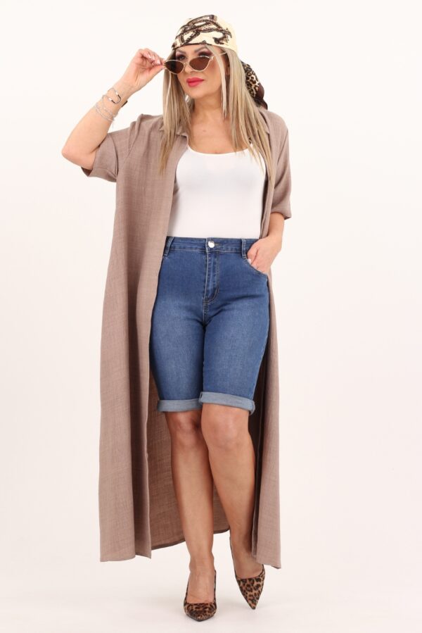 Bermudy damskie jeansowe