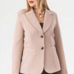 Marynarka plus size beżowa – odzież XXL dla kobiet