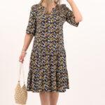 kwiecista-sukienka-z-falbanami-czarno-zolta (1)