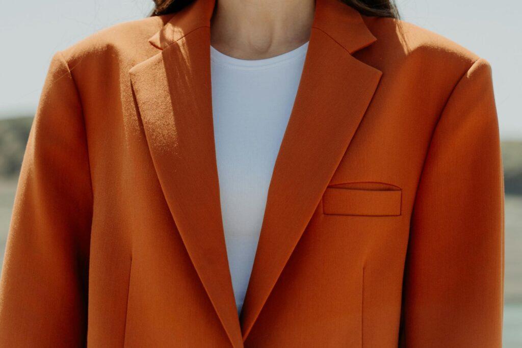 marynarka na duży biust