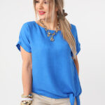 niebieska elegancka bluzka damska plus size 44-52 (5)