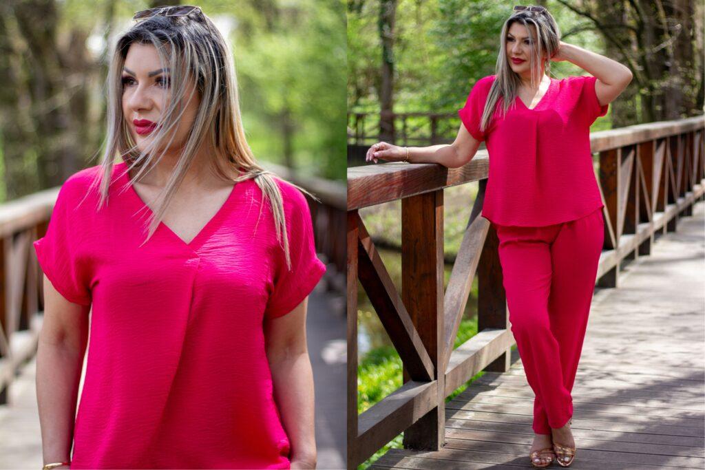 stylizacje weselne ze spodniami