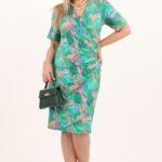 zielono-rozowa-kopertowa-sukienka-midi-z-marszczeniem (9)