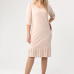 Sukienka-plisowana-PLUS-SIZE-beżowa (4)