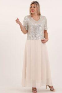 Elegancka sukienka z kopertowym dekoltem czarna