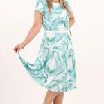 rozkloszowana-sukienka-z-paskiem-mietowo-biala (1)