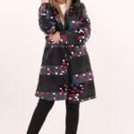 Płaszcz-damski-z-kapturem-przejściowy-w-kropki (4)