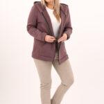 bluza-damska-rozpinana-z-kapturem-brazowa