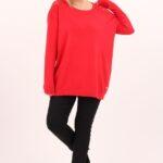 czerwony-sweter-z-koronka-na-ramionach (7)