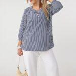 elegancka-bluzka-w-granatowo-biale-paski (6)