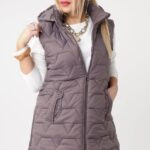 Kamizelka w dużym rozmiarze damska pikowana – odzież XXL