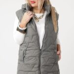 Kamizelka w dużym rozmiarze damska pikowana – odzież XXL