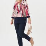 Bluzka-tunika-elegancka-we-wzory-bordowo-granatowa (8)