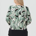Bluzka-tunika-elegancka-we-wzory-zielono-czarna (2)