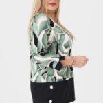 Bluzka-tunika-elegancka-we-wzory-zielono-czarna (3)
