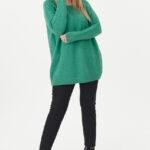Ciepły-sweter-damski-zielony-oversize (7)