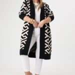 Długi-damski-kardigan-beżowo-czarny (3)
