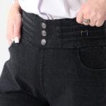 Spodnie-rurki-plus-size-damskie-czarne-z-wysokim-stanem (5)