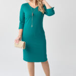 Sukienka-z-dekoltem-PLUS-SIZE-MORSKA-ZIELEŃ (2)