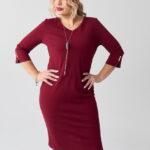 Sukienka-z-dekoltem-PLUS-SIZE-bordowa (3)