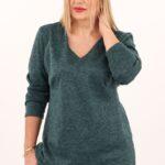 Tunika-damska-dzianinowa-oversize-zielona (4)