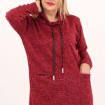 Ciepła tunika sportowa plus size 44–52