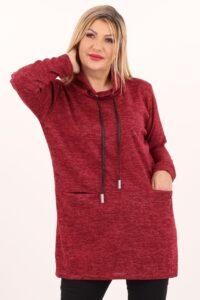 Ciepła tunika sportowa plus size 44–52