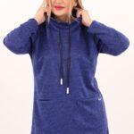 Ciepła tunika sportowa plus size 44–52