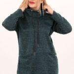 Ciepła tunika sportowa plus size 44–52