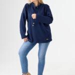 granatowa-bluza-damska-ze-stójką (3)