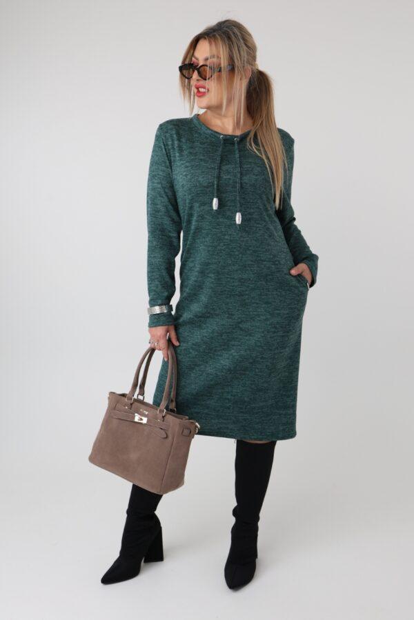 sweterkowa sukienka plus size duże rozmiary 44-52