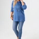 niebieska-bluza-damska-ze-stójką (3)