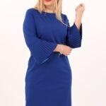 sukienka-plisowane-rekawy-chabrowa (4)