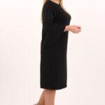 sukienka-plisowane-rekawy-czarna (2)