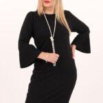 sukienka-plisowane-rekawy-czarna (4)