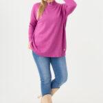 sweter-półgolf-damski-amarantowy (5)