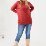 sweter-półgolf-damski-czerwony (8)