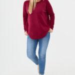 sweter wyciecie z boku cyrkonie 79