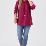 Amarantowa-bluza-damska-ze-stójką (3)
