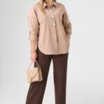 Beżowa-elegancka-koszula-damska-z-ozdobnymi-guzikami (5)