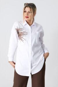 Koszula damska XXL biała– duże rozmiary