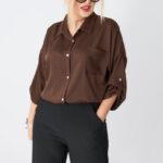 Elegancka-koszula-damska-brązowa (10)